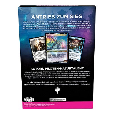 Magic the Gathering Kamigawa: Neon Dynasty Commander Decks Display (4) german