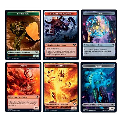 Magic the Gathering Kamigawa: Neon Dynasty Commander Decks Display (4) italian