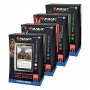 Magic the Gathering Leggende di Commander: Battaglia per Baldur\'s Gate Commander Decks Display (4) italian