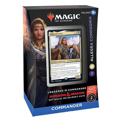 Magic the Gathering Leggende di Commander: Battaglia per Baldur\'s Gate Commander Decks Display (4) italian