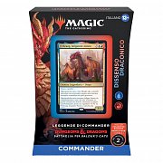 Magic the Gathering Leggende di Commander: Battaglia per Baldur\'s Gate Commander Decks Display (4) italian