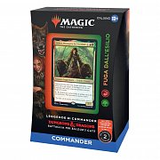 Magic the Gathering Leggende di Commander: Battaglia per Baldur\'s Gate Commander Decks Display (4) italian