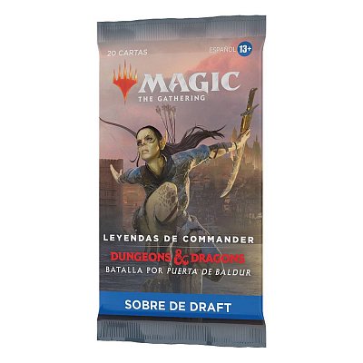 Magic the Gathering Leyendas de Commander: Batalla por Puerta de Baldur Draft Booster Display (24) spanish