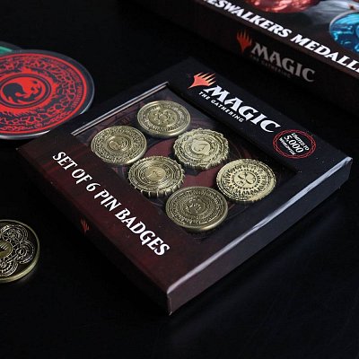 Magic the Gathering Pin Badge 6-Pack Limited Edition Mana Symbol