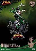 Marvel Comics D-Stage PVC Diorama Maximum Venom Little Groot Special Edition 16 cm