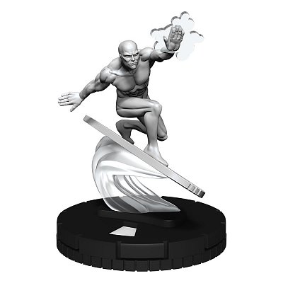 Marvel HeroClix Deep Cuts Unpainted Miniature Silver Surfer Case (4)