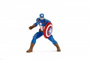 Marvel Hollywood Rides Diecast Model 1/24 2006 Ford Mustang GT with Captain America Figure --- DAMAGED PACKAGING