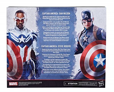 Marvel Legends Action Figure 2-Pack  2022 Captain America: Sam Wilson & Steve Rogers 15 cm