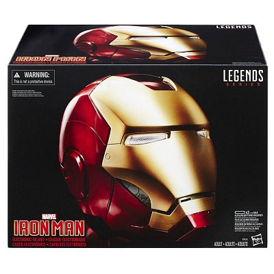 Marvel Legends Electronic Helmet Iron Man --- DAMAGED PACKAGING