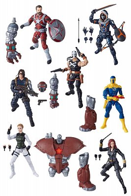 Marvel Legends Series Action Figures 15 cm 2020 Black Widow Assortment (8) --- DAMAGED PACKAGING