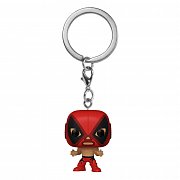 Marvel Luchadores Pocket POP! Vinyl Keychains 4 cm Deadpool Display (12)