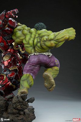 Marvel Maquette Hulk vs Hulkbuster 50 cm