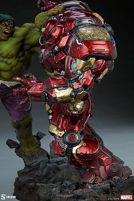 Marvel Maquette Hulk vs Hulkbuster 50 cm