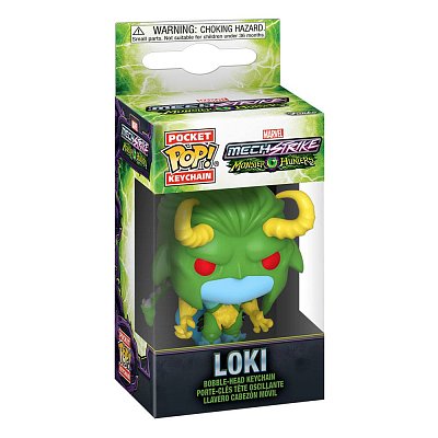 Marvel: Monster Hunters POP! Vinyl Keychains 4 cm Loki Display (12)