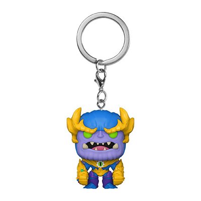 Marvel: Monster Hunters POP! Vinyl Keychains 4 cm Thanos Display (12)