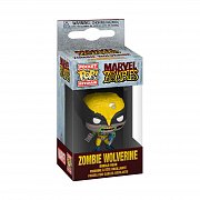 Marvel Pocket POP! Vinyl Keychain Zombie Wolverine 4 cm