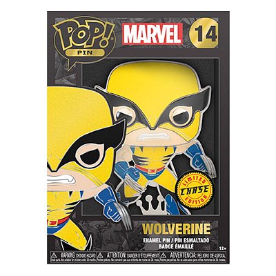 Marvel POP! Enamel Pin Wolverine 10 cm (carton of 12)