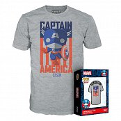 Marvel  POP! Tees T-Shirt Captain America