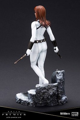 Marvel Universe ARTFX Premier PVC Statue 1/10 Black Widow White Costume Limited Edition 21 cm