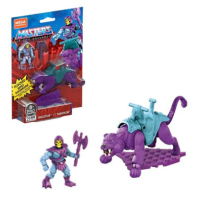 Masters of the Universe Mega Construx Probuilders Construction Set Skeletor & Panthor