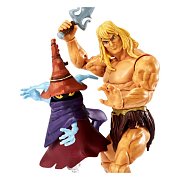 Masters of the Universe: Revelation Masterverse Action Figures 2022 Deluxe Savage He-Man & Orko 18 cm