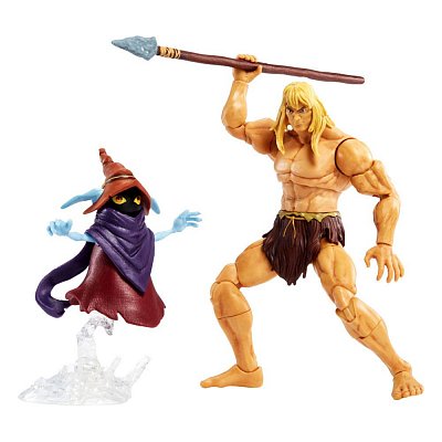 Masters of the Universe: Revelation Masterverse Action Figures 2022 Deluxe Savage He-Man & Orko 18 cm