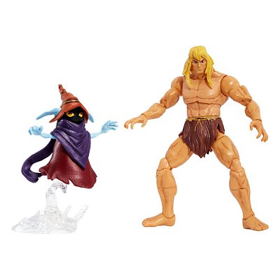 Masters of the Universe: Revelation Masterverse Action Figures 2022 Deluxe Savage He-Man & Orko 18 cm - Damaged packaging