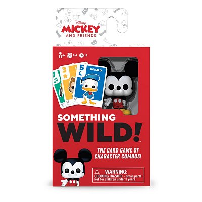 Mickey and Friends Card Game Something Wild! Case (4) English Version