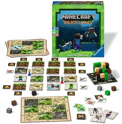 Minecraft Board Game Builders & Biomes