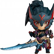 Monster Hunter World Iceborne Nendoroid Action Figure Hunter Female Nargacuga Alpha Armor Ver. 10 cm