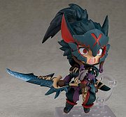 Monster Hunter World Iceborne Nendoroid Action Figure Hunter Female Nargacuga Alpha Armor Ver. 10 cm