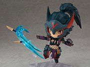 Monster Hunter World Iceborne Nendoroid Action Figure Hunter Female Nargacuga Alpha Armor Ver. 10 cm