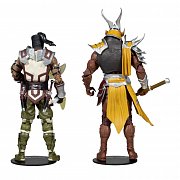 Mortal Kombat Action Figure 2-Pack Sub-Zero & Shao Khan 18 cm