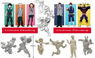 My Hero Academia Gashapon Buildable Figures 8 cm Assortment (24)
