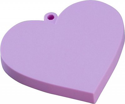 Nendoroid More Heart-shaped Base for Nendoroid Figures Heart Purple Version