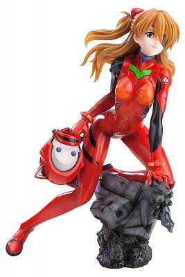 Neon Genesis Evangelion PVC Statue 1/6 Asuka Langley Shikinami Q Plug Suit Version :RE 22 cm