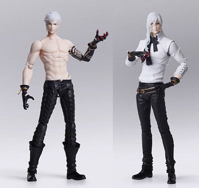 NieR Automata Bring Arts Action Figures Adam & Eve 16 cm