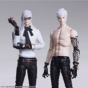 NieR Automata Bring Arts Action Figures Adam & Eve 16 cm
