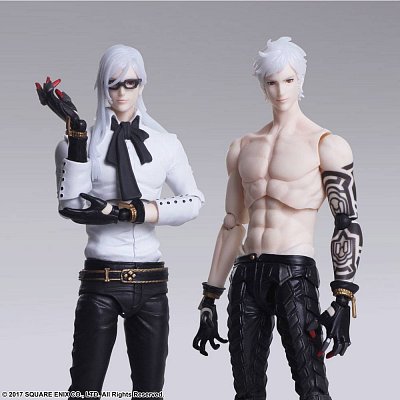 NieR Automata Bring Arts Action Figures Adam & Eve 16 cm