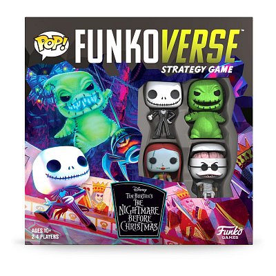Nightmare before Christmas Funkoverse Board Game 4 Character Base Set *English Version*