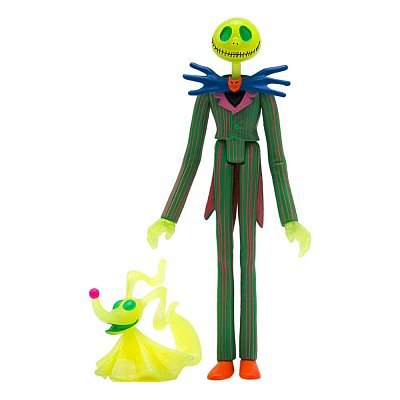 Nightmare Before Christmas ReAction Action Figure Jack Skellington GITD (SDCC 2020) 10 cm - Damaged packaging