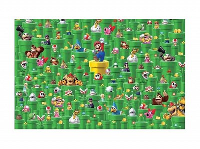 Nintendo Challenge Jigsaw Puzzle Super Mario Bros (1000 pieces)