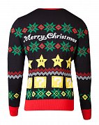 Nintendo Knitted Christmas Sweater Super Mario Night