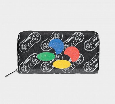 Nintendo Wallet SNES AOP Zip Around