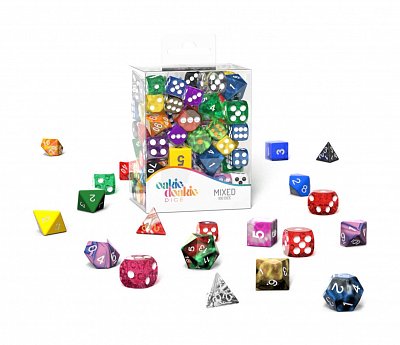 Oakie Doakie Dice RPG-Set, 12 mm, 16 mm Retail Pack Mixed (100)