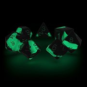 Oakie Doakie Dice RPG Set Glow in the Dark - Biohazard (7)