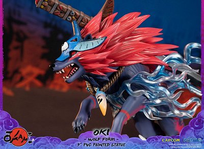 Okami PVC Statue Oki (Wolf Form) 21 cm