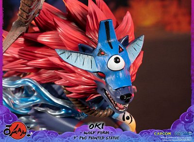 Okami PVC Statue Oki (Wolf Form) 21 cm