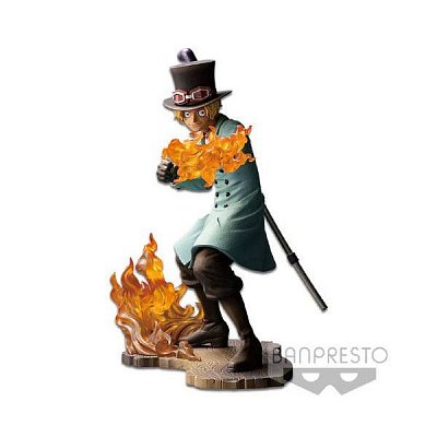 One Piece Stampede Posing Series PVC Statue Sabo 15 cm