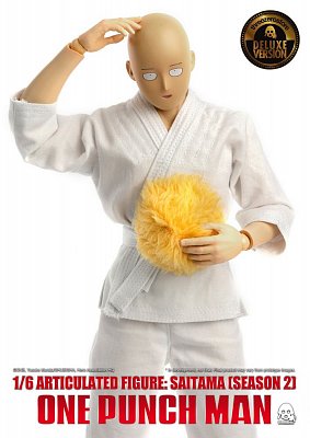 One Punch Man Action Figure 1/6 Saitama (Season 2) Deluxe Version 30 cm